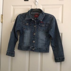 Guess blue Jean jacket size 10/12
